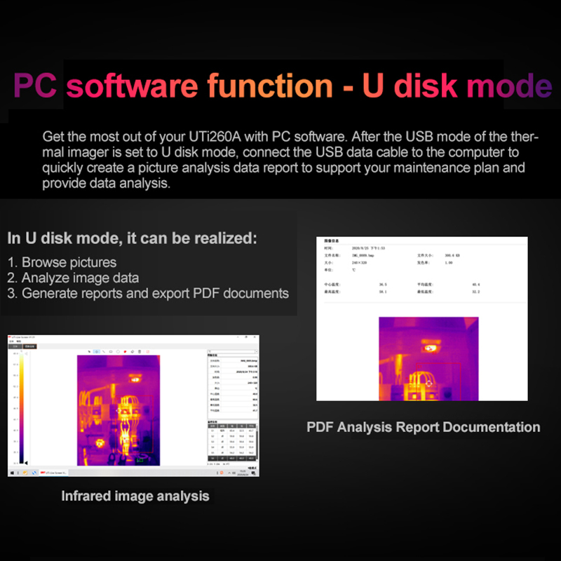 UNI-T UTI260B UTI260A Thermal  - Thermal Imaging Camera Pcb Repair recension och pris