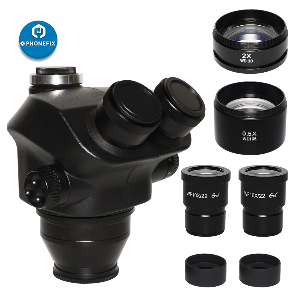 2020 Black 3.5X-90X 7X-45X Tri - Trinocular Stereo Microscope 7X-45X recension och pris