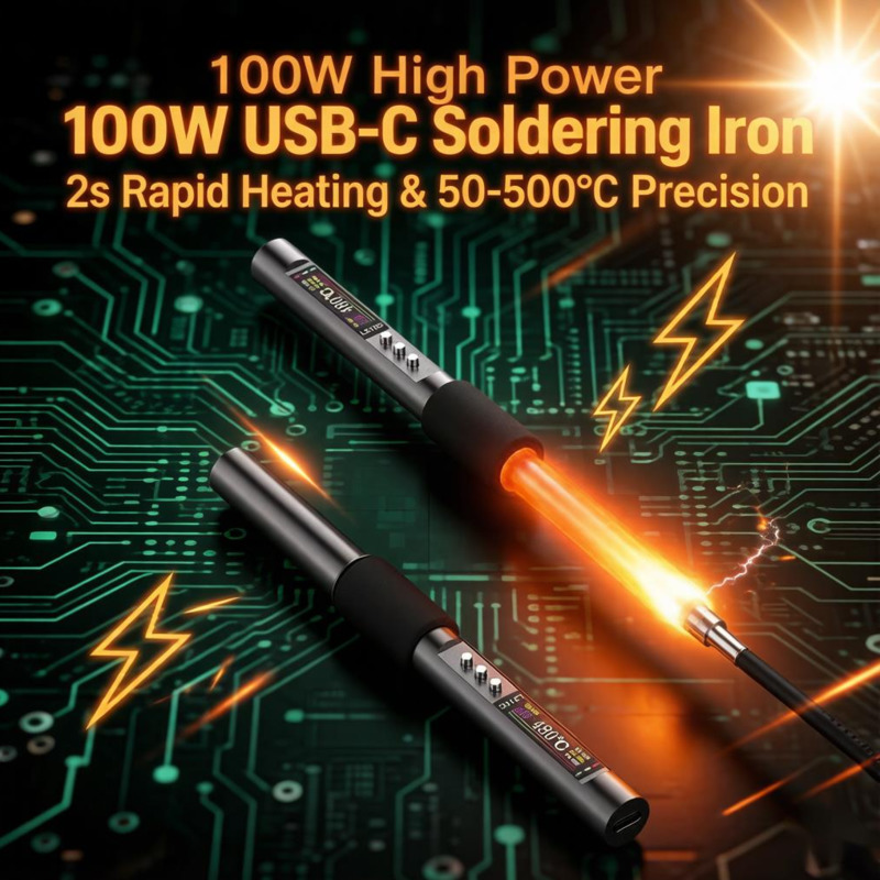 100W Soldering Iron 2s Instant - C210 Precision Soldering Station recension och pris