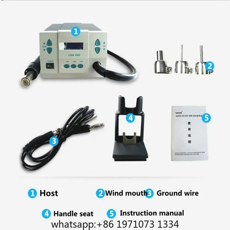 220V Original  861DW Heat Gun  - Hot Air Rework Station 861Dw recension och pris