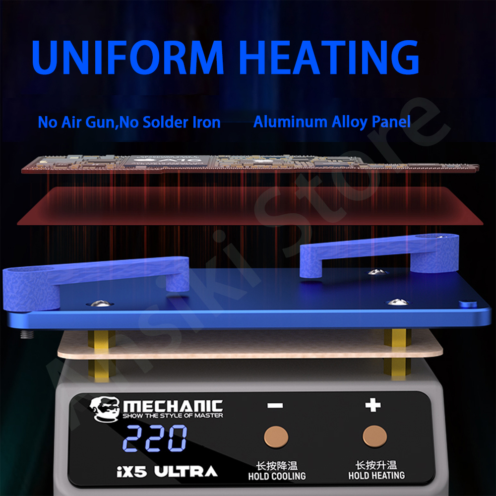 MECHANIC IX5 Ultra Heating Pla - Infrared Bga Rework Station recension och pris