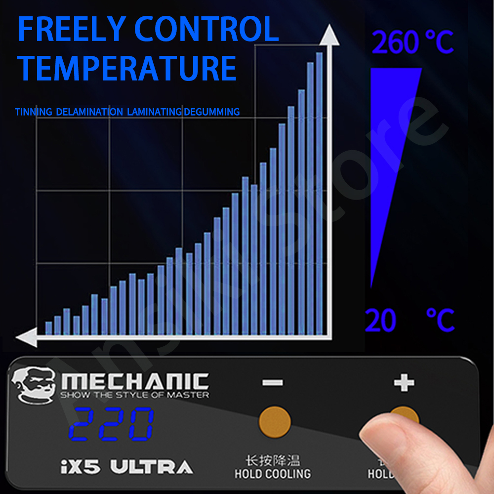 MECHANIC IX5 Ultra Heating Pla - Infrared Bga Rework Station recension och pris