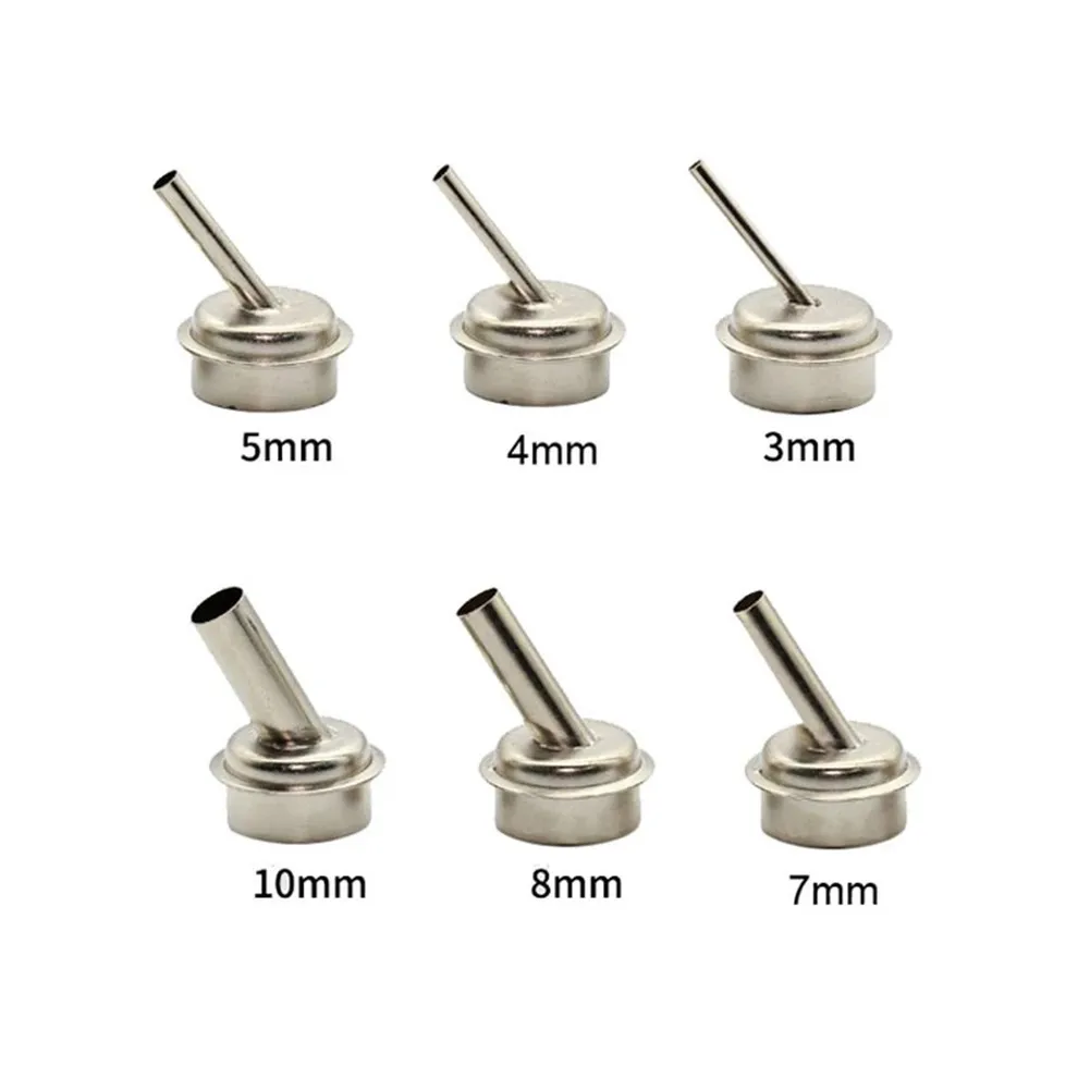 6pcs Stainless Steel Bent Curv - Hot Air Rework Station 861Dw recension och pris